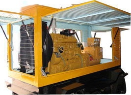 柏乡移动电站(移动柴油发电机组) 柏乡移动电站(移动柴油发电机组)